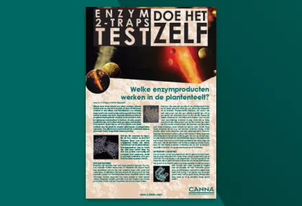 CANNAZYM - Enzym 2-traps test, doe het zelf